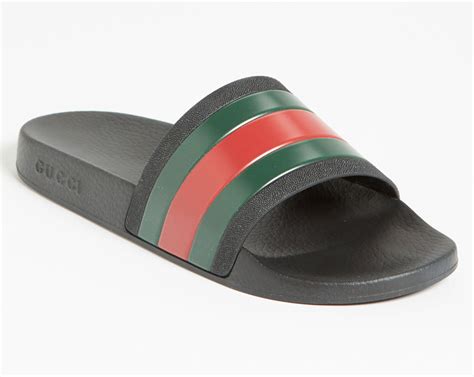 fake mens gucci slides|gucci knockoff slides for men.